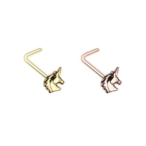 Nasenstecker mit Einhorn