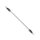 Silbernes Industrial Piercing mit Flügeln