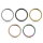 Geflochtenes Segmentring-Clicker Piercing