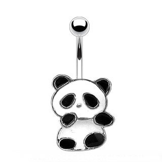 Piercing Banane - Silber - Panda