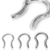 Septum Retainer - Stahl - Silber