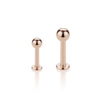 Piercing Labret - Stahl - Rosegold