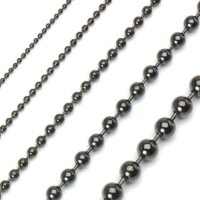 Necklace - Black - Balls