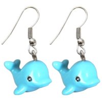 Dangle Earrings - Dolphin