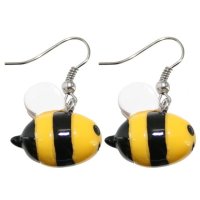 Dangle Earrings - Bee