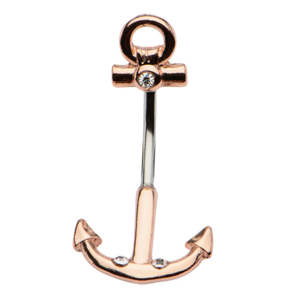 Piercing Banane - Figur - Anker - Rosegold