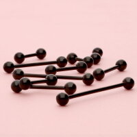 Piercing Stab - Stahl - Schwarz - 1.2mm