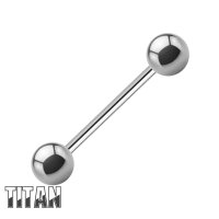 Piercing Stab - Titan - Silber - 1.6mm