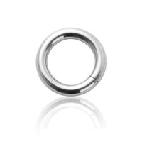 2.0mm bis 6.0mm Piercing Segmentring in Silber