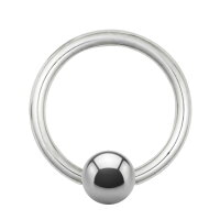 Piercing Klemmring - Stahl - Silber - 1.6mm