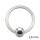 Piercing Klemmring - Stahl - Silber - 1.6mm