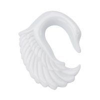 Circular Claw - Acrylic - Swan - White