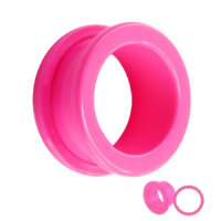 Flesh Tunnel - Kunststoff - Neon - Pink