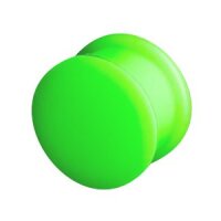 Silikon Plug - Grün 6 mm