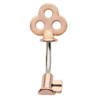 Piercing Banane - Figur - Schlüssel - Rosegold