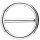 Stab Brustpiercing mit Ring-Clicker