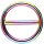 Stab Brustpiercing mit Ring-Clicker